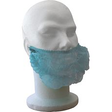 Caches-barbe en polypropylène non-tissé